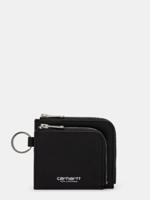 Carhartt WIP portfel skórzany Double Vegas Zip Wallet