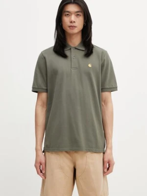Carhartt WIP S/S Chase Pique Polo polo bawełniane męskie