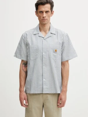 Carhartt WIP S/S Leavel Shirt koszula z bawełny męska