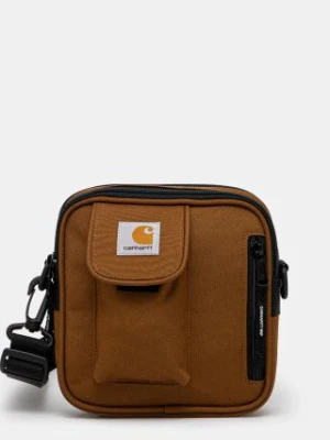 Carhartt WIP saszetka Essentials Bag, Small kolor brązowy I031470.HZXX