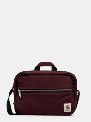 Carhartt WIP saszetka Leroy Shoulder Bag kolor bordowy I035482.33KXX