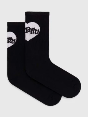 Carhartt WIP skarpetki Amour Socks męskie kolor czarny I033618.0D2XX