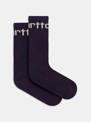 Carhartt WIP skarpetki Carhartt Socks kolor fioletowy I029422.38IXX