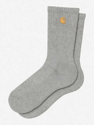 Carhartt WIP skarpetki Chase Socks kolor szary I029421.GREY.HEATH