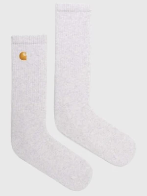 Carhartt WIP skarpetki Chase Socks męskie kolor szary I029421.00JXX