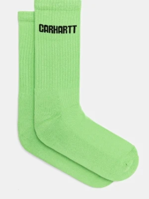 Carhartt WIP skarpetki Industry Socks kolor zielony I034371.2N7XX