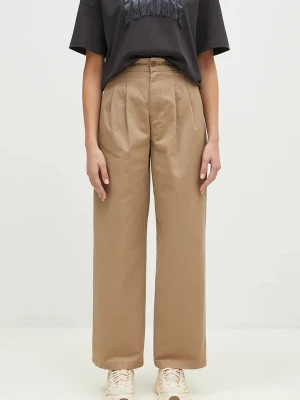 Carhartt WIP spodnie bawełniane Leola Pant