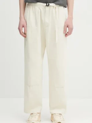 Carhartt WIP spodnie Crawford Pant męskie kolor beżowy w fasonie chinos I034566.05XX