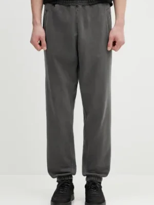 Carhartt WIP spodnie dresowe bawełniane Nelson Sweat Pant męskie kolor szary gładkie I029961.87GD