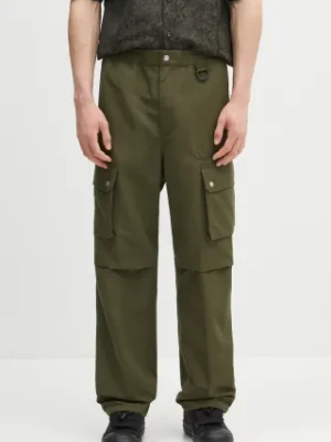 Carhartt WIP spodnie Irwin Pant męskie kolor zielony w fasonie cargo I034503.41XX