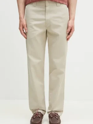 Carhartt WIP spodnie Master Pant męskie kolor beżowy proste I034233.2LP02
