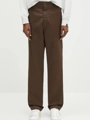 Carhartt WIP spodnie Master Pant męskie kolor brązowy proste I034233.2LS02