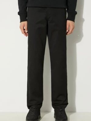 Carhartt WIP spodnie Master Pant męskie kolor czarny proste I034233.8902