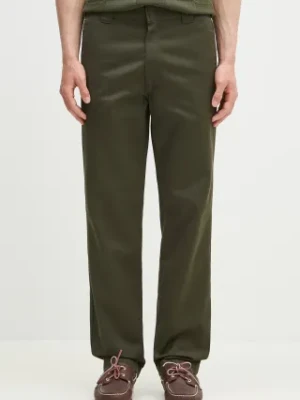 Carhartt WIP spodnie Master Pant męskie kolor zielony proste I034233.4102
