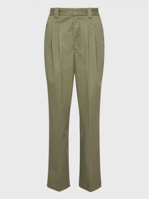 Carhartt WIP Spodnie materiałowe Tristin I030502 Zielony Relaxed Fit