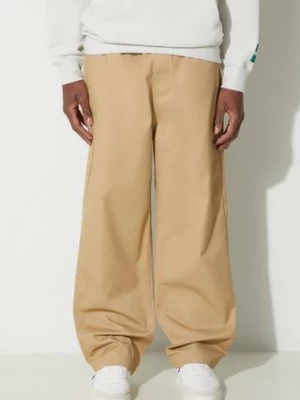 Carhartt WIP spodnie Newhaven Pant męskie kolor beżowy proste I032913.1YA02