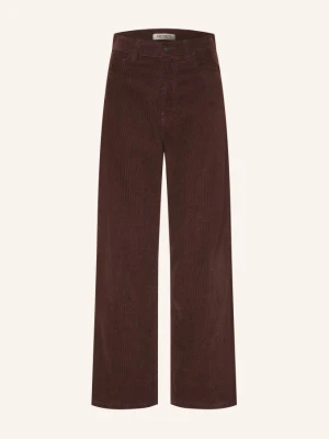 Carhartt Wip Spodnie Z Sztruksu Brandon braun CIEMNOBRĄZOWY
