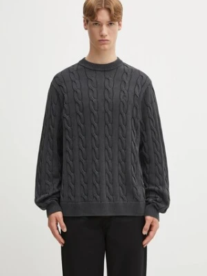 Carhartt WIP sweter bawełniany Carter męski kolor czarny I035179.89GD