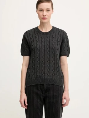 Carhartt WIP sweter bawełniany W' Carter Knit damskie kolor czarny I035181.89GD
