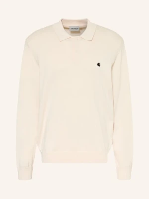 Carhartt Wip Sweter Polo Madison weiss