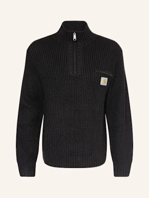 Carhartt Wip Sweter Typu Troyer Detroit schwarz