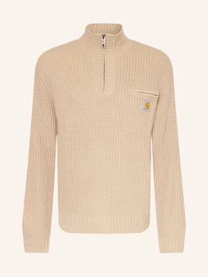 Carhartt Wip Sweter Typu Troyer Detroit weiss