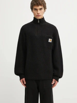 Carhartt WIP sweter z dodatkiem wełny Detroit Half Zip Sweater