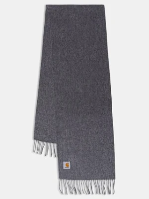 Carhartt WIP szalik wełniany Clan Scarf kolor szary gładki I013507.ZMXX