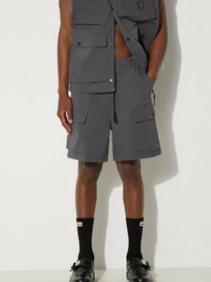 Carhartt WIP szorty Balto Short męskie kolor szary I033611.87XX