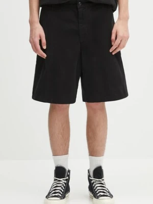 Carhartt WIP szorty bawełniane Calder Short męskie kolor czarny I034812.89GD