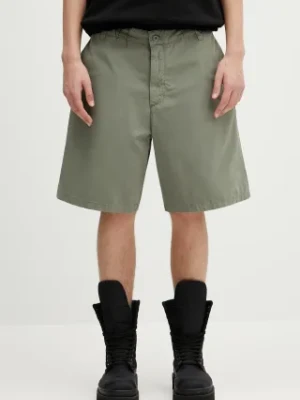 Carhartt WIP szorty bawełniane Calder Short męskie kolor zielony I034812.1YFGD