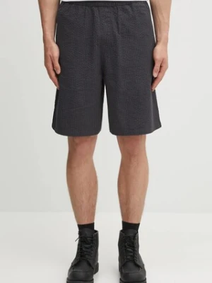 Carhartt WIP szorty bawełniane Toland męskie kolor czarny I035152.31RXX