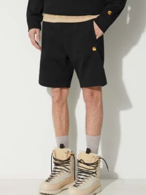 Carhartt WIP szorty Chase Sweat Short męskie kolor czarny I033669.00FXX