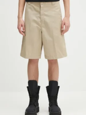 Carhartt WIP szorty Craft Short męskie kolor beżowy I032075.G102