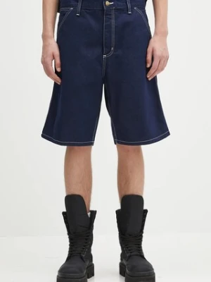 Carhartt WIP szorty jeansowe bawełniane Simple Short