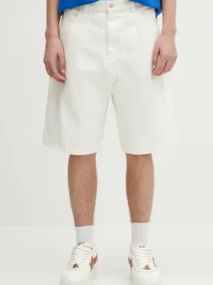 Carhartt WIP szorty jeansowe Brandon Short męskie kolor beżowy I031921.202