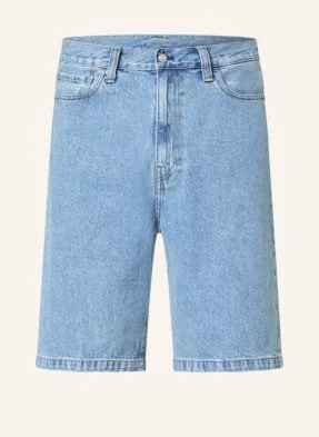 Carhartt Wip Szorty Jeansowe Landon Loose Fit blau