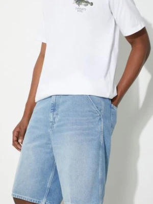 Zdjęcie produktu Carhartt WIP szorty jeansowe Simple Short męskie kolor niebieski I033333.01ZO