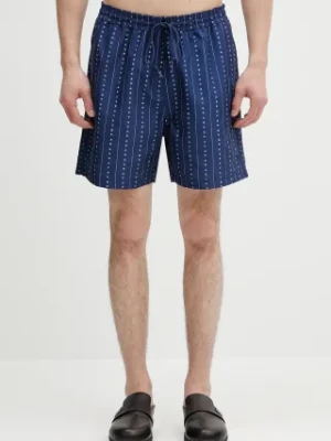 Carhartt WIP szorty kąpielowe Slater Swim Trunks kolor granatowy I035063.2RUXX