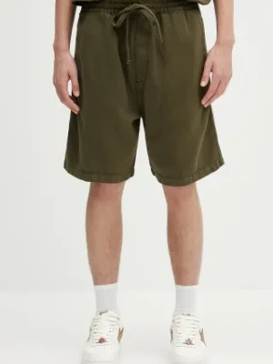 Carhartt WIP szorty Rainer Short męskie kolor zielony I034818.41GD