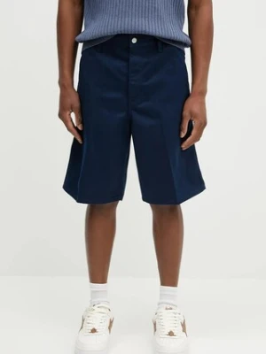 Carhartt WIP szorty Simple Short męskie kolor granatowy I034912.E702