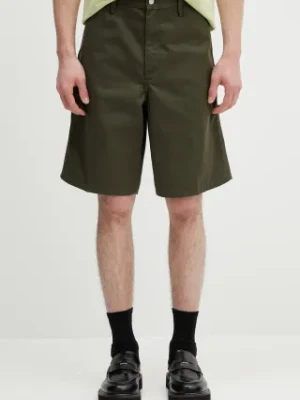 Carhartt WIP szorty Simple Short męskie kolor zielony I034912.4102