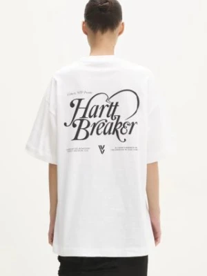 Carhartt WIP t-shirt bawełniany Harttbreaker damski kolor biały I034399.02XX