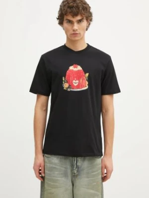 Carhartt WIP t-shirt bawełniany Pudding męski kolor czarny z nadrukiem I034434.89XX
