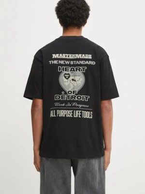 Carhartt WIP t-shirt bawełniany S/S Arcan męski kolor czarny z nadrukiem I035209.8960
