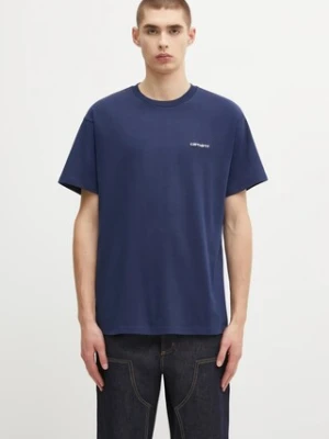 Carhartt WIP t-shirt bawełniany S/S Script Embroidery T-Shirt