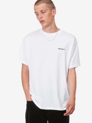 Carhartt WIP t-shirt bawełniany Script Embroidery
