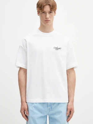 Carhartt WIP t-shirt bawełniany / Signature Script T-Shirt