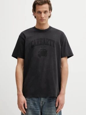 Carhartt WIP t-shirt bawełniany SS Faded Pond Corps T-Shirt