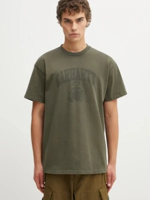 Carhartt WIP t-shirt bawełniany SS Faded Pond Corps T-Shirt